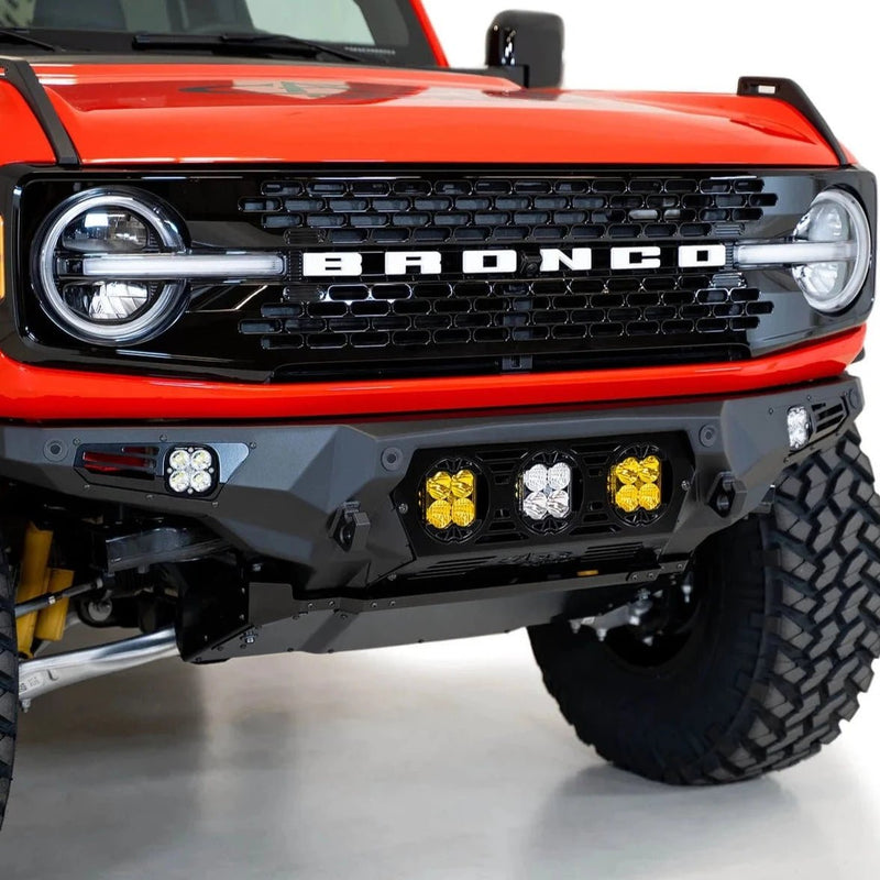 Addictive Desert Design Bomber Front Bumper - Baja (2021-2023 Ford Bronco) - Aspire Auto Accessories