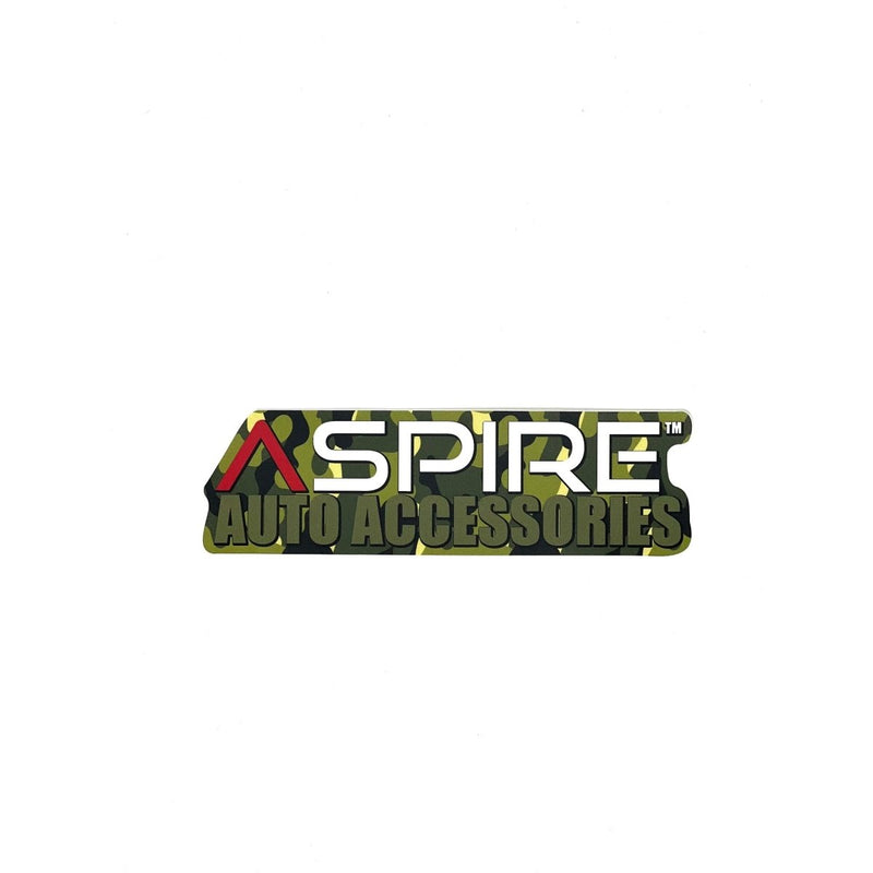 Aspire Auto Accessories Green Camo Sticker - Aspire Auto Accessories