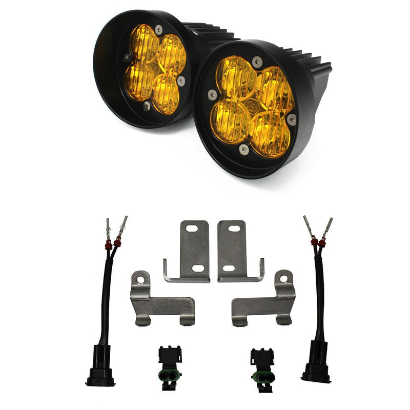 Baja Designs Toyota Squadron-R Sport Fog Pocket Light Kit - 2010-23 4Runner; 2012-23 Tacoma; 2014-21 Tundra - Aspire Auto Accessories