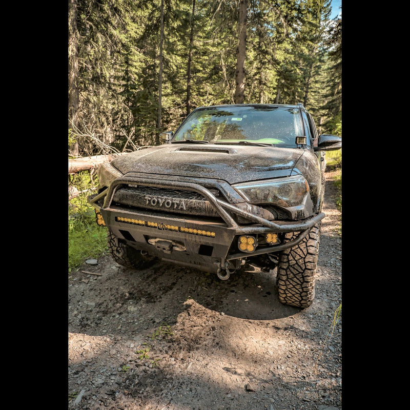 C4 Fabrication Hybrid Front Bumper (2014-2023 Toyota 4Runner) - Aspire Auto Accessories