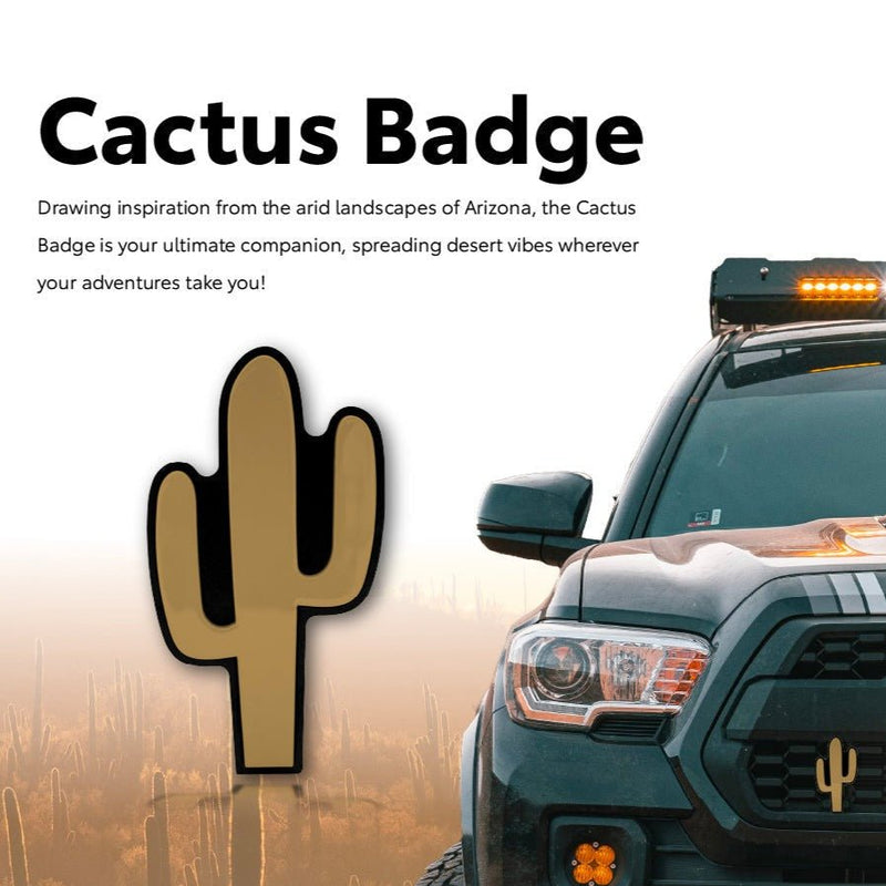 Cactus Grille Badge - Aspire Auto Accessories