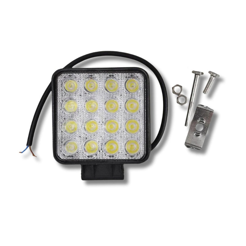 Cali Raised LED 48W Square Work Light - Aspire Auto Accessories