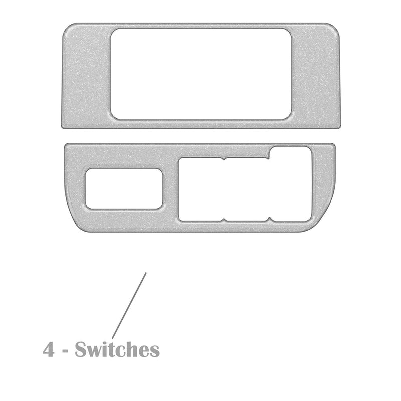 Dim Light Control with 4-Switches (V1) Accent Trim Fits 2016-2022 Toyota Tacoma - Aspire Auto Accessories