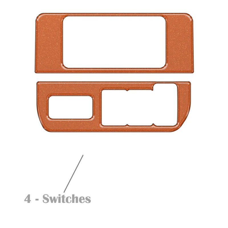 Dim Light Control with 4-Switches (V1) Accent Trim Fits 2016-2022 Toyota Tacoma - Aspire Auto Accessories