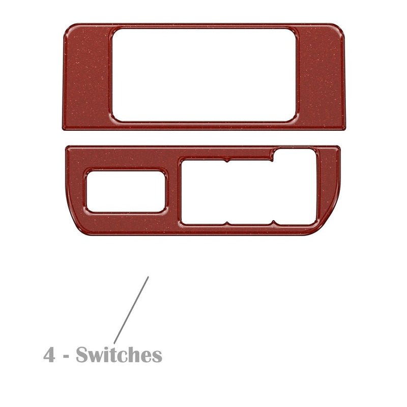 Dim Light Control with 4-Switches (V1) Accent Trim Fits 2016-2022 Toyota Tacoma - Aspire Auto Accessories