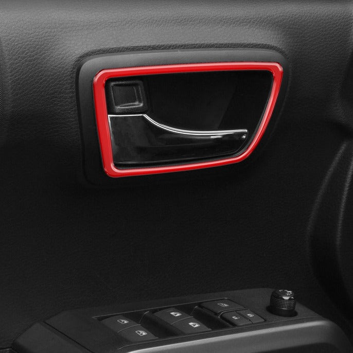 Door Handle Surround Accent Trim Fits 2016-2023 Toyota Tacoma - Aspire Auto Accessories