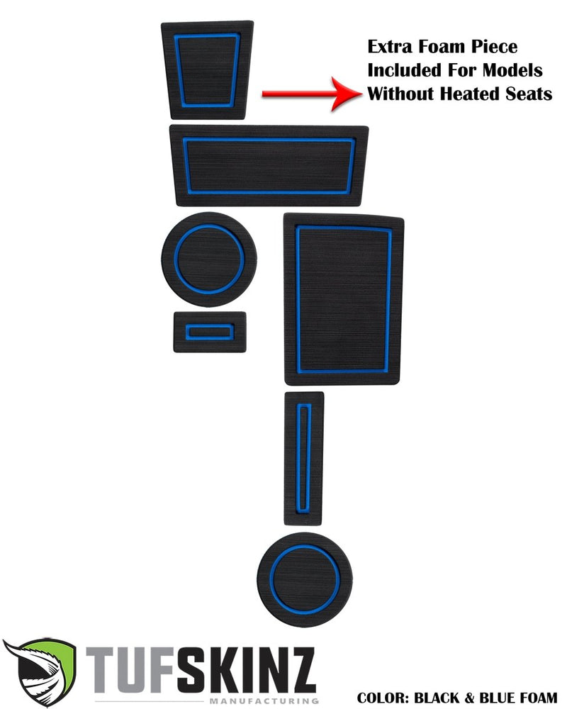 FOAM Cup Holder Inserts (2WD) Fits 2010-2023 Toyota 4Runner - Aspire Auto Accessories
