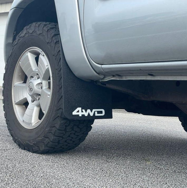 Front Mud Flaps  Fits 2005-2015 Toyota Tacoma - Aspire Auto Accessories