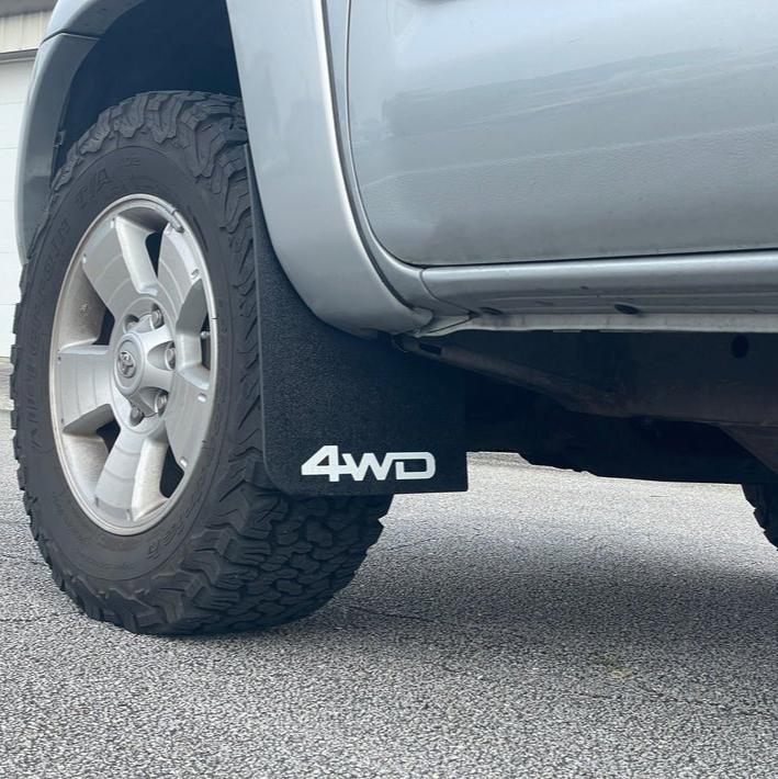 Front Mud Flaps  Fits 2005-2015 Toyota Tacoma - Aspire Auto Accessories