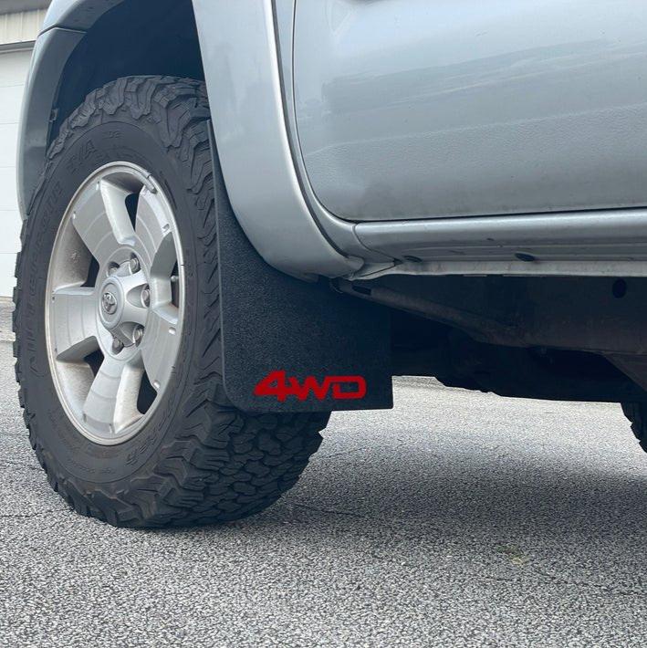 Front Mud Flaps  Fits 2005-2015 Toyota Tacoma - Aspire Auto Accessories