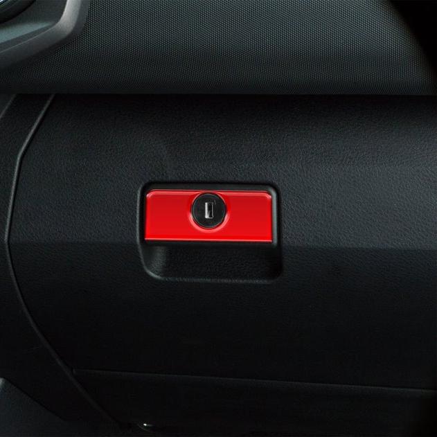 Glove Box Handle Accent Trim Fits 2016-2021 Toyota Tacoma - Aspire Auto Accessories