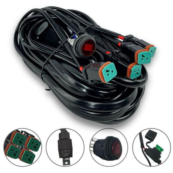 Harness to Control 4 Lights (DT) - Aspire Auto Accessories