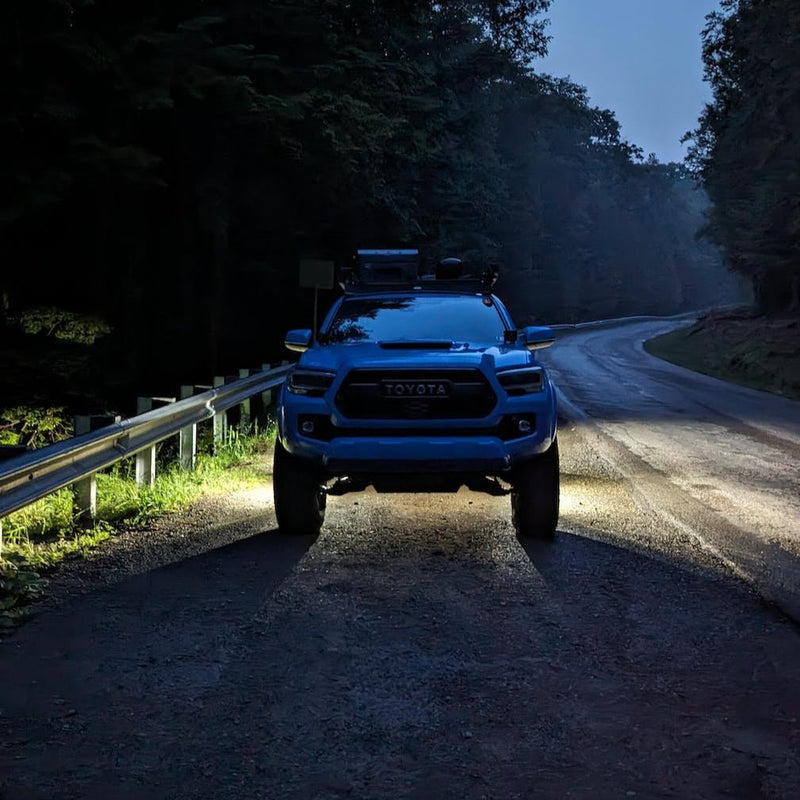 Lasfit Off-Road Switchback LED Rock Lights Kit White & Amber - Aspire Auto Accessories