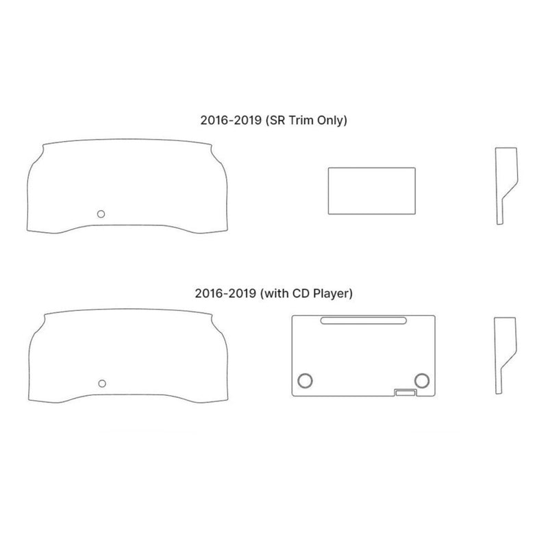 Screen ProTech Kit for 2016-2019 Toyota Tacoma - Aspire Auto Accessories