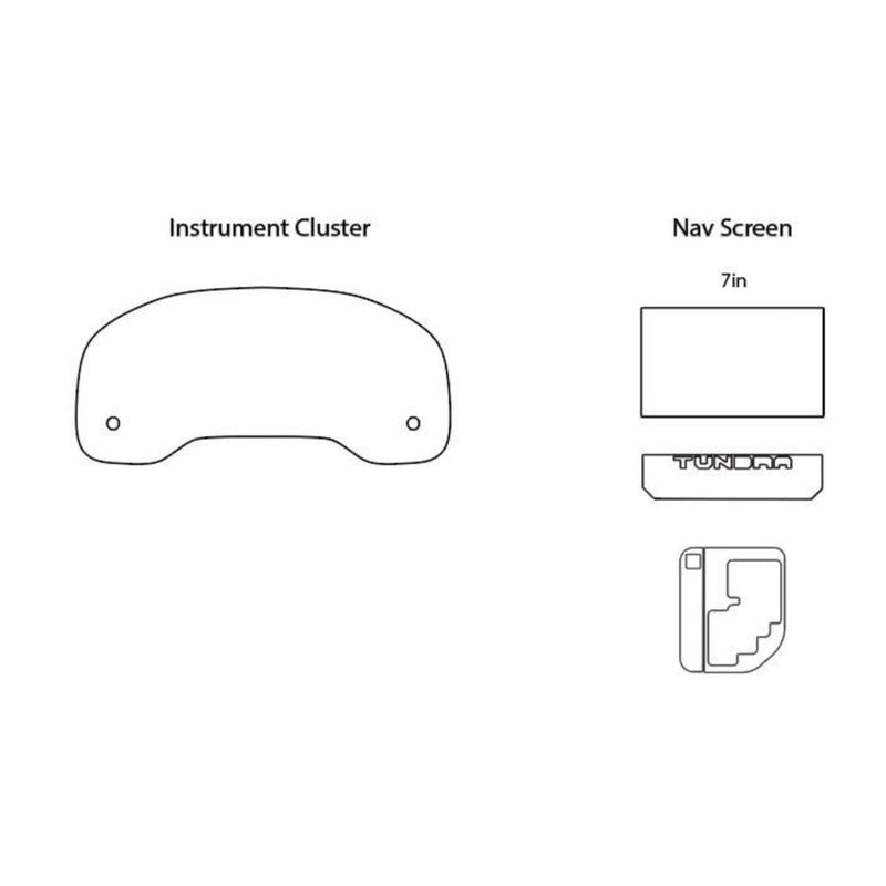 Screen ProTech Kit for 2020-2021 Toyota Tundra - Aspire Auto Accessories