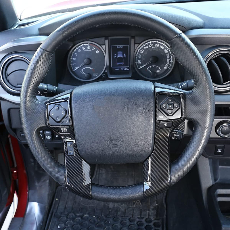 Steering Wheel Switch Control Cover for 2012-2023 Tacoma / 2014-2023 4Runner / 2014-2021 Tundra - Aspire Auto Accessories