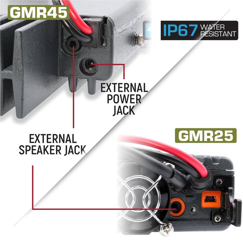 Toyota Tacoma, 4Runner, Lexus Two-Way GMRS Mobile Radio Kit - Aspire Auto Accessories