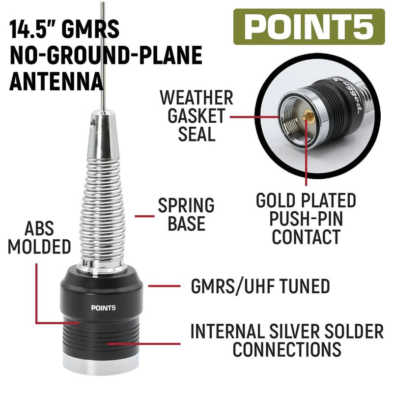 Toyota Tundra Two-Way GMRS Mobile Radio Kit - Aspire Auto Accessories